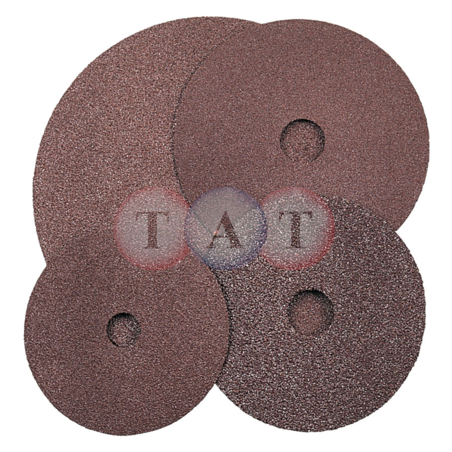 York.178 x 22mm General Purpose Aluminium Oxide Fibre Discs P60 - Pack of 10