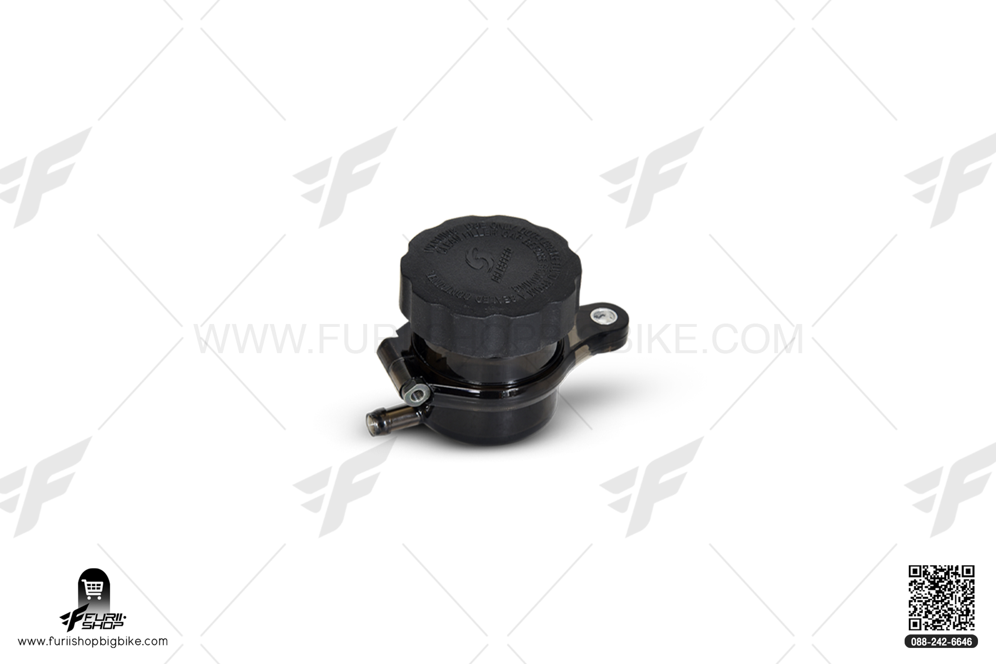 กระปุกน้ำมันเบรก [oil tank] SMOKE 32ml.