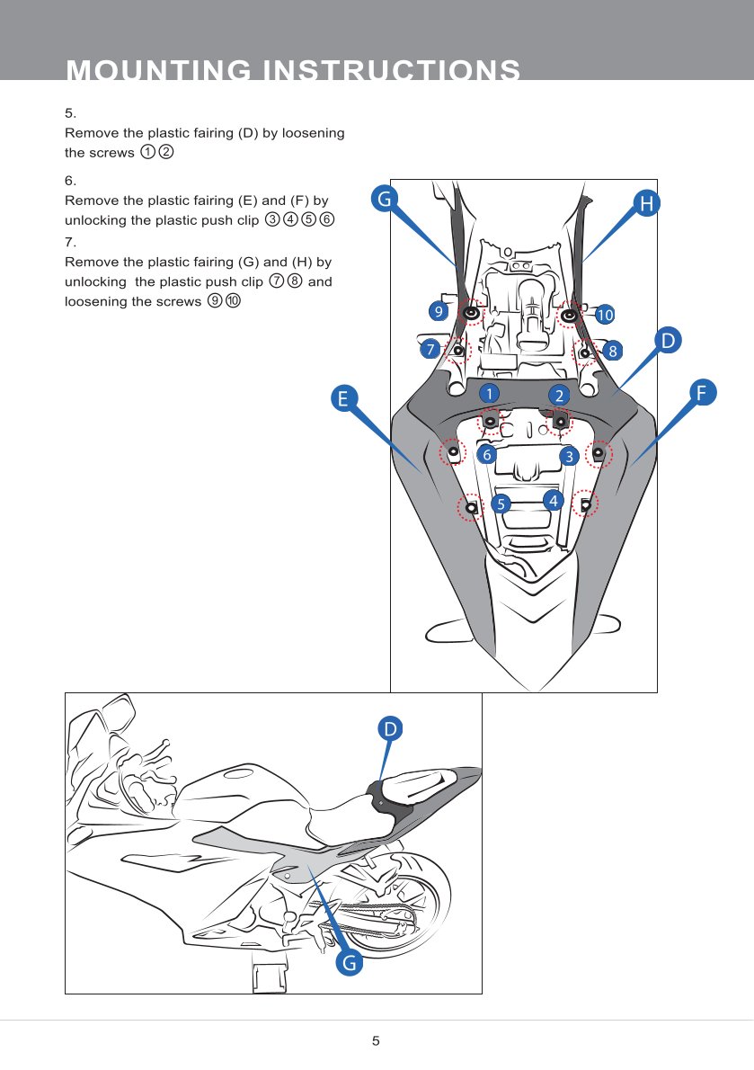 โช๊คหลังแต่ง Ohlins HO136 For Honda CBR150R ปี 2022