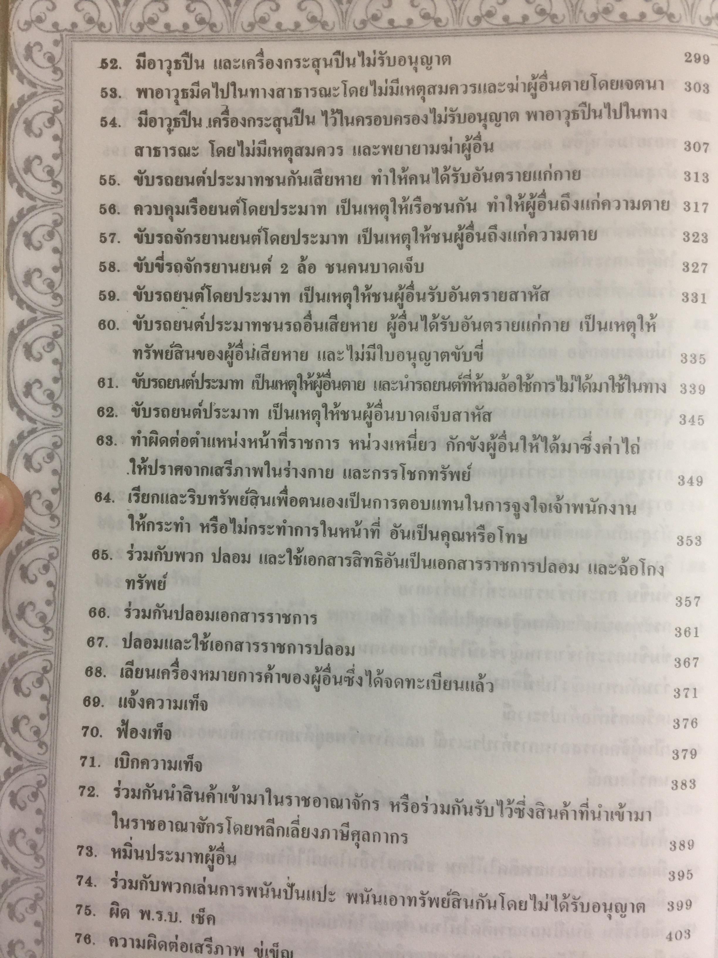 คู่มืการเขียนคำฟ้องในคดีอาญา โดย ม.ล.สุพร อิศรเสนา 0 กก.