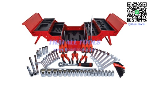 ชุดกล่องเครื่องมือช่าง 62 ชิ้น CANTILEVER TOOL BOX TOOLSET 62-PCE KENNEDY