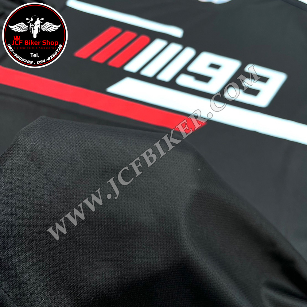 เสื้อยืดขี่มอเตอร์ไซค์ เสื้อยืดมอเตอร์ไซค์ เสื้อยืดแขนสั้น //////93 Dri-fit ผ้าPolyester100% ช่วยระบายอากาศไม่เหนียวติดตัวหากมีเหงื่อออกมาก