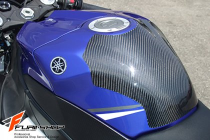 ครอบถังเพรียวเคฟล่า CLEVER WOLF FOR YAMAHA R1 2012