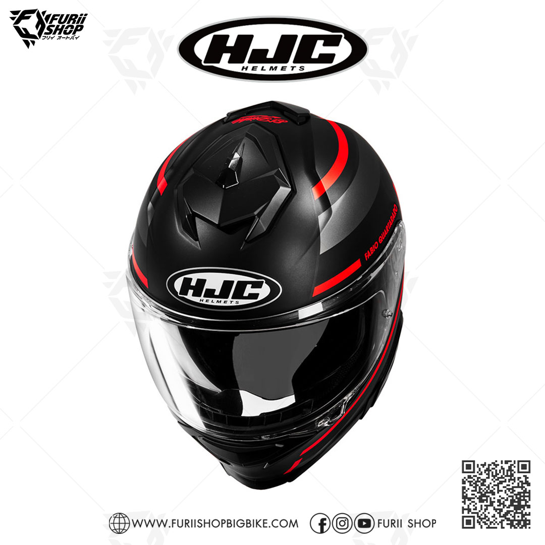 หมวกกันน็อคเต็มใบ(มีแว่นกันแดด) HJC I71 : FQ20 MC1SF