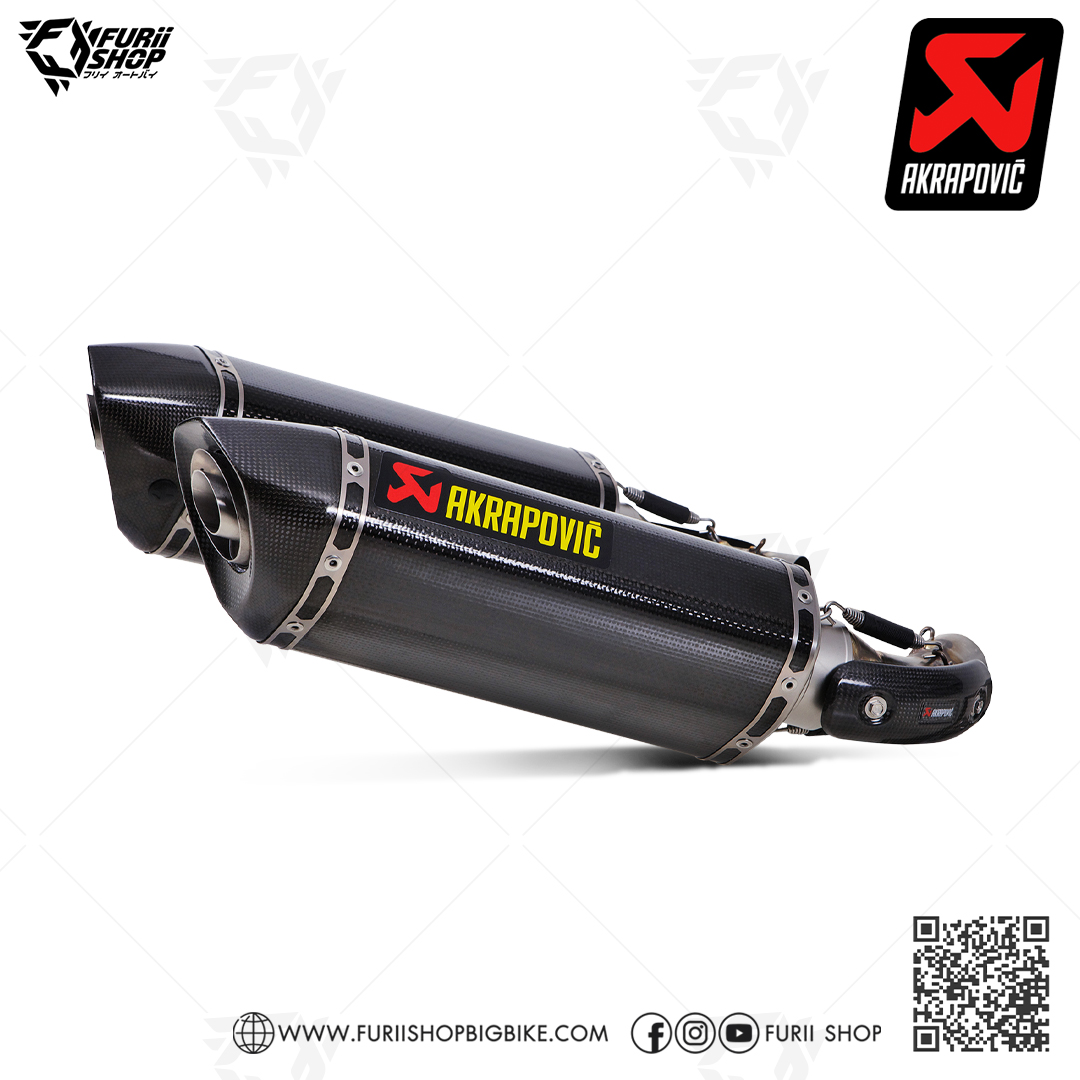 ท่อ AKRAPOVIC SLIP ON CARBON FOR Ducati Monster 795,696,796,1100
