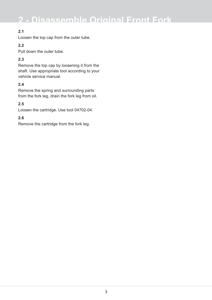 สปริงโช้คหน้า Ohlins FGK202 For Yamaha YZF R6 2008-2015