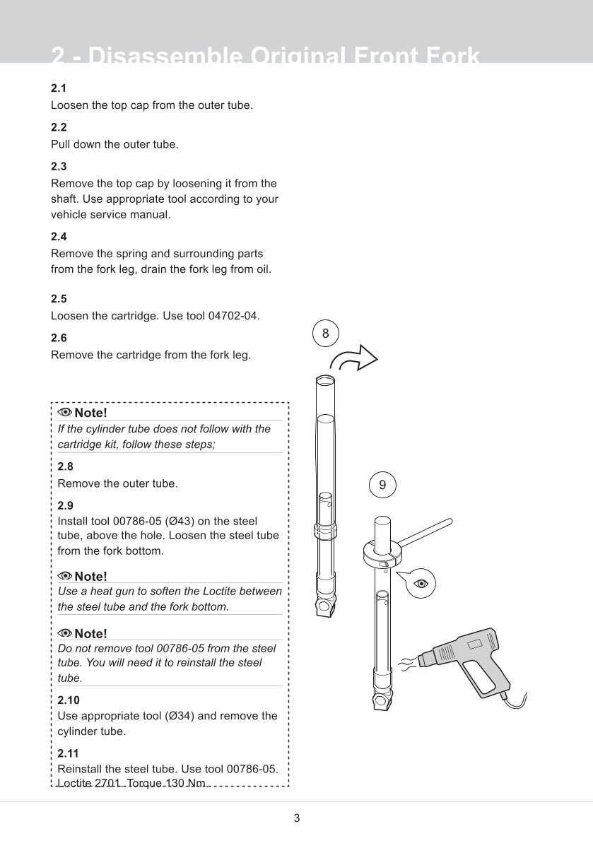 สปริงโช้คหน้า Ohlins FGK219 For Ducati 1199 Panigale S (Öhlins FG 925) 2012-2014