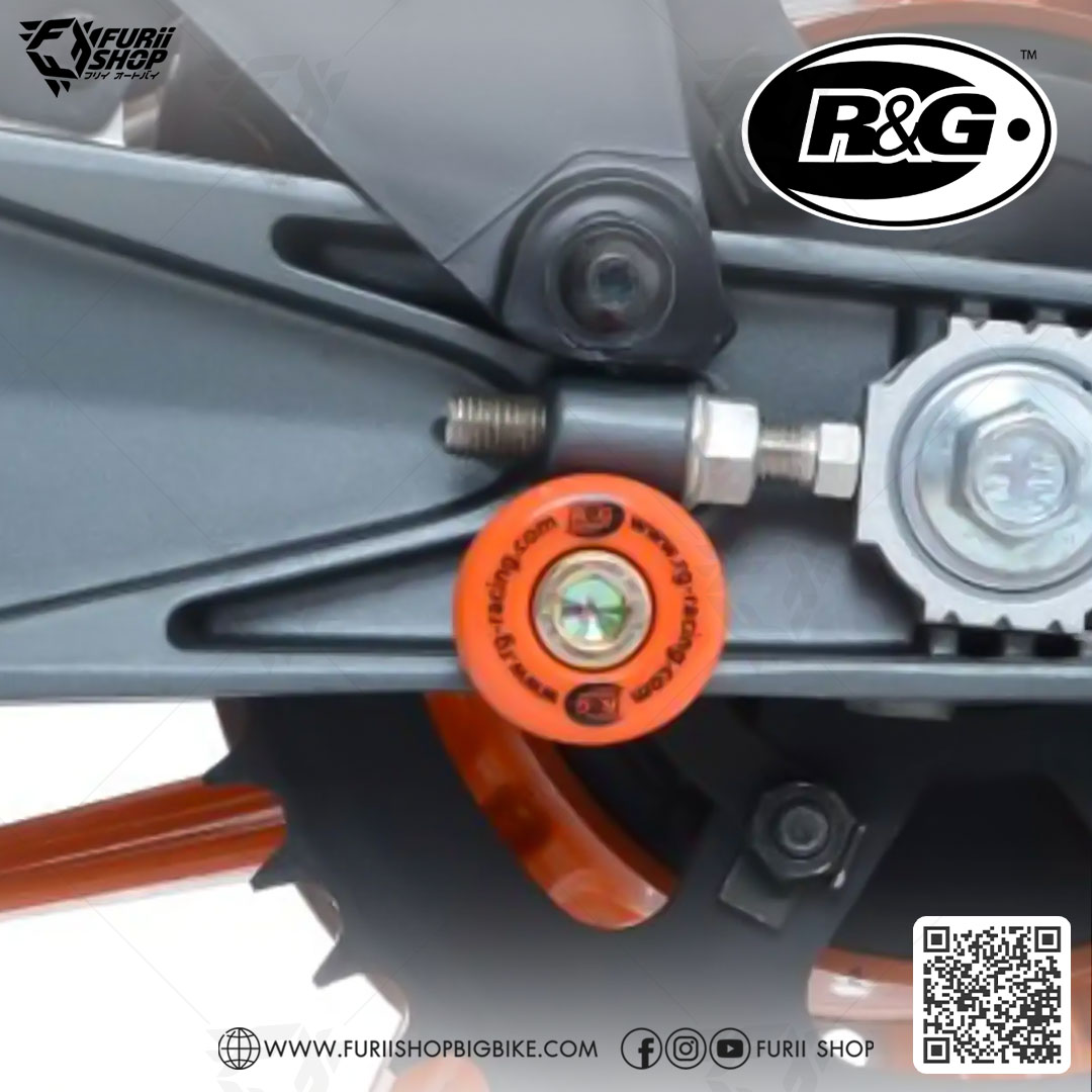 กันล้มหลัง R&G Rear Protector : for KTM RC125/200/390