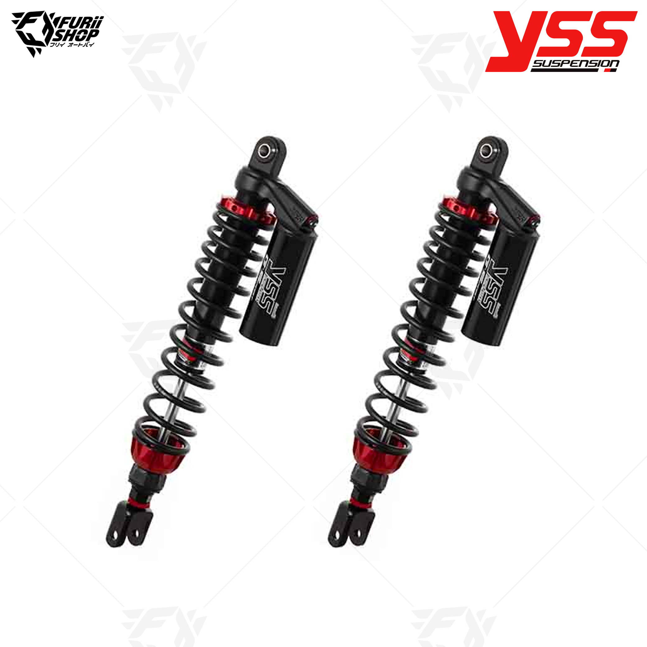 โช๊คหลังแต่ง YSS G-SPORT Black Series Smooth (TG302-430TRJ-O3-888A) : for Honda Forza 350 20>/Forza 300 18>