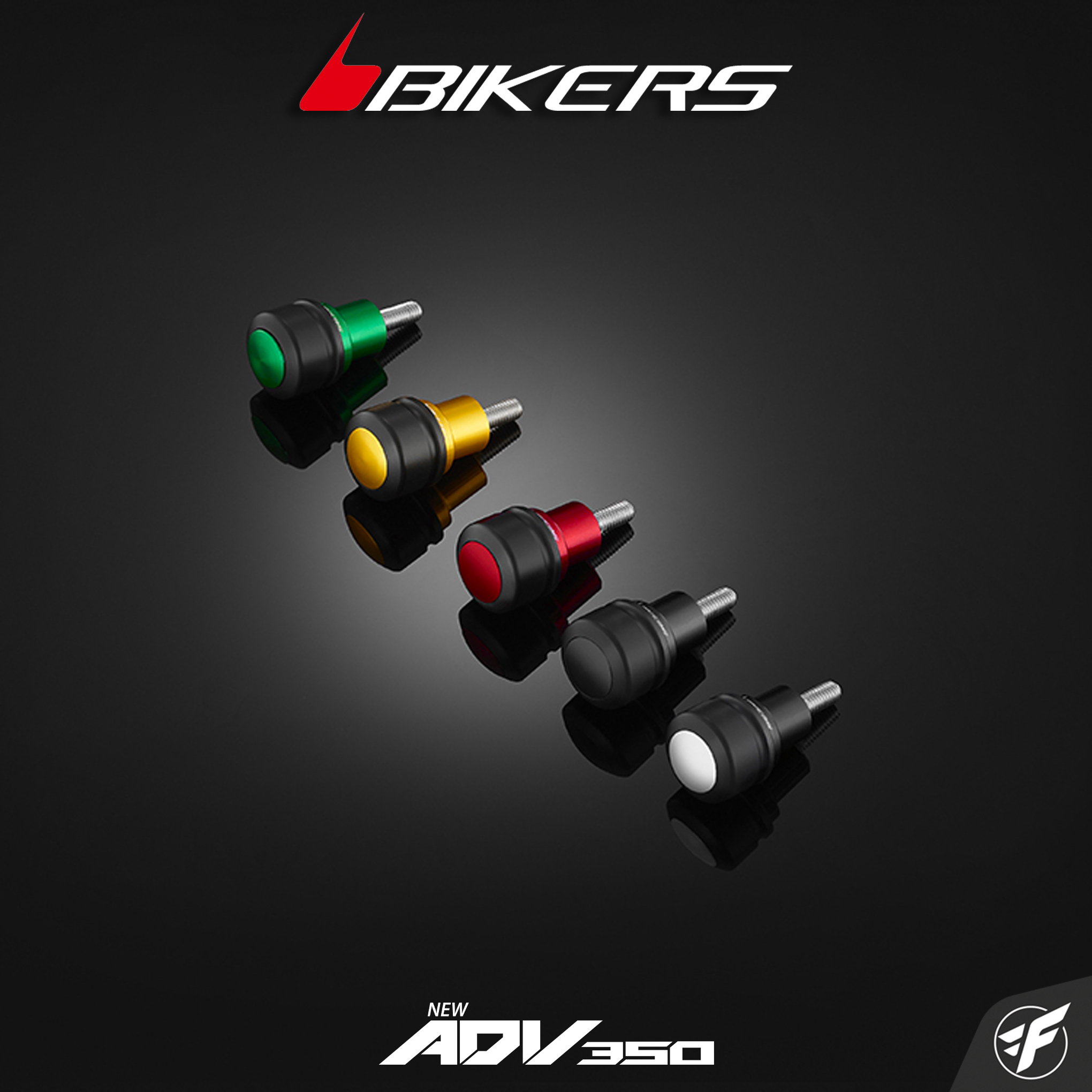 ชุดกันล้มบังโคลนหน้า (4ตัว) C0653 Bikers for Honda ADV350