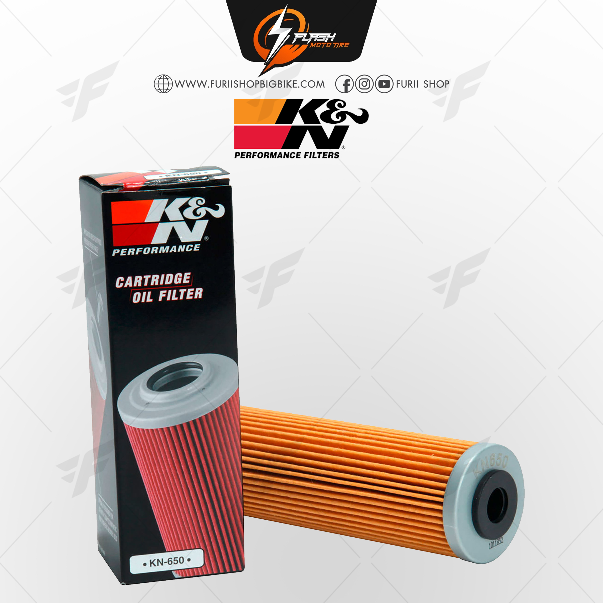 กรองน้ำมันเครื่อง K&N FOR KTM สำหรับมอเตอร์ไซค์ บิ๊กไบค์