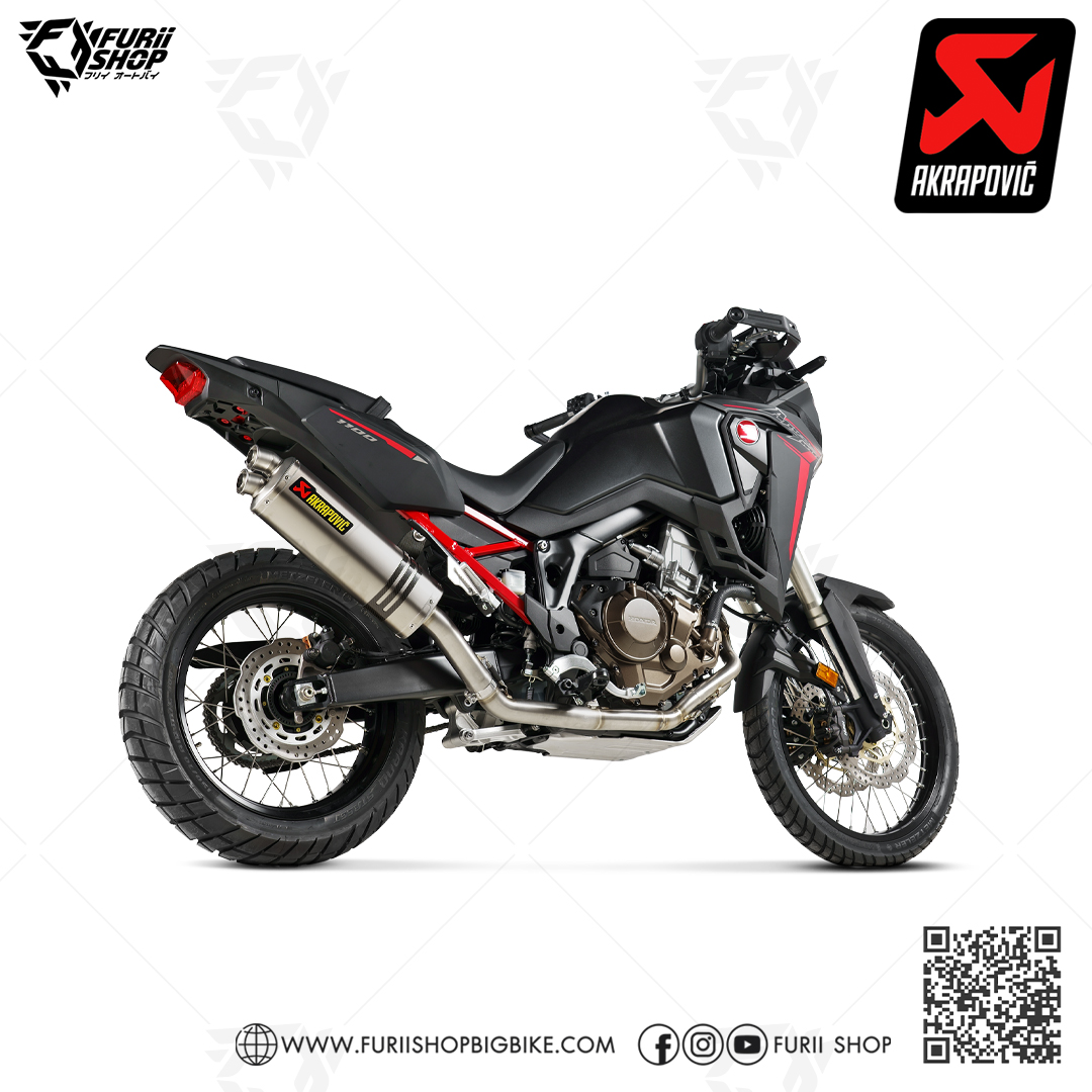 ท่อ AKRAPOVIC 2 Holes : for Honda AfricaTwin 2020-2022 CRF1100L