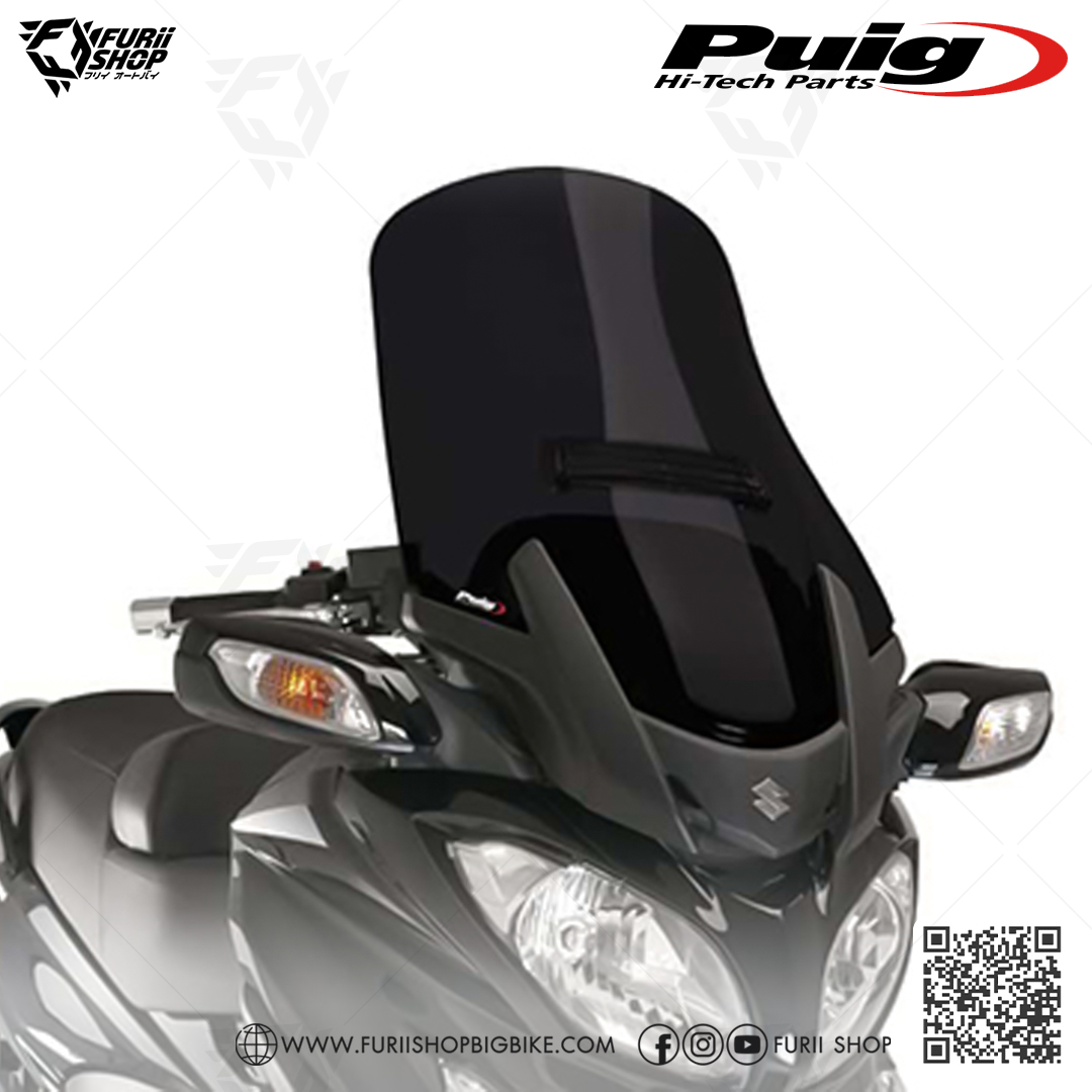ชิลด์หน้า Puig Windshield : for Suzuki Burgman650
