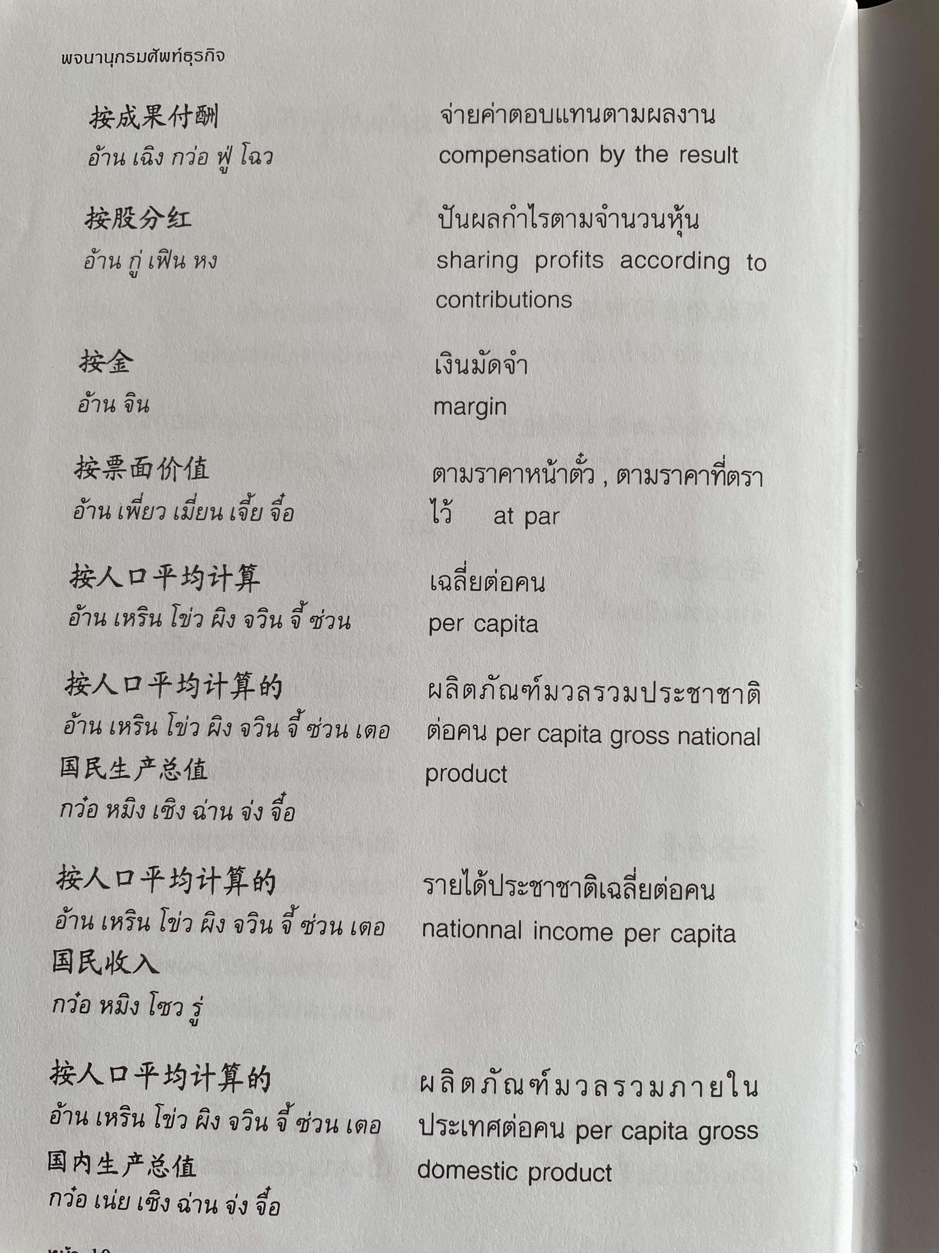 พจนานุกรมศัพท์ธุรกิจ จีน-ไทย-อังกฤษ- โดย มานิต เจียรบรรจงกิจ และมาลิน ปิยะชินวรรณ 4 กก.