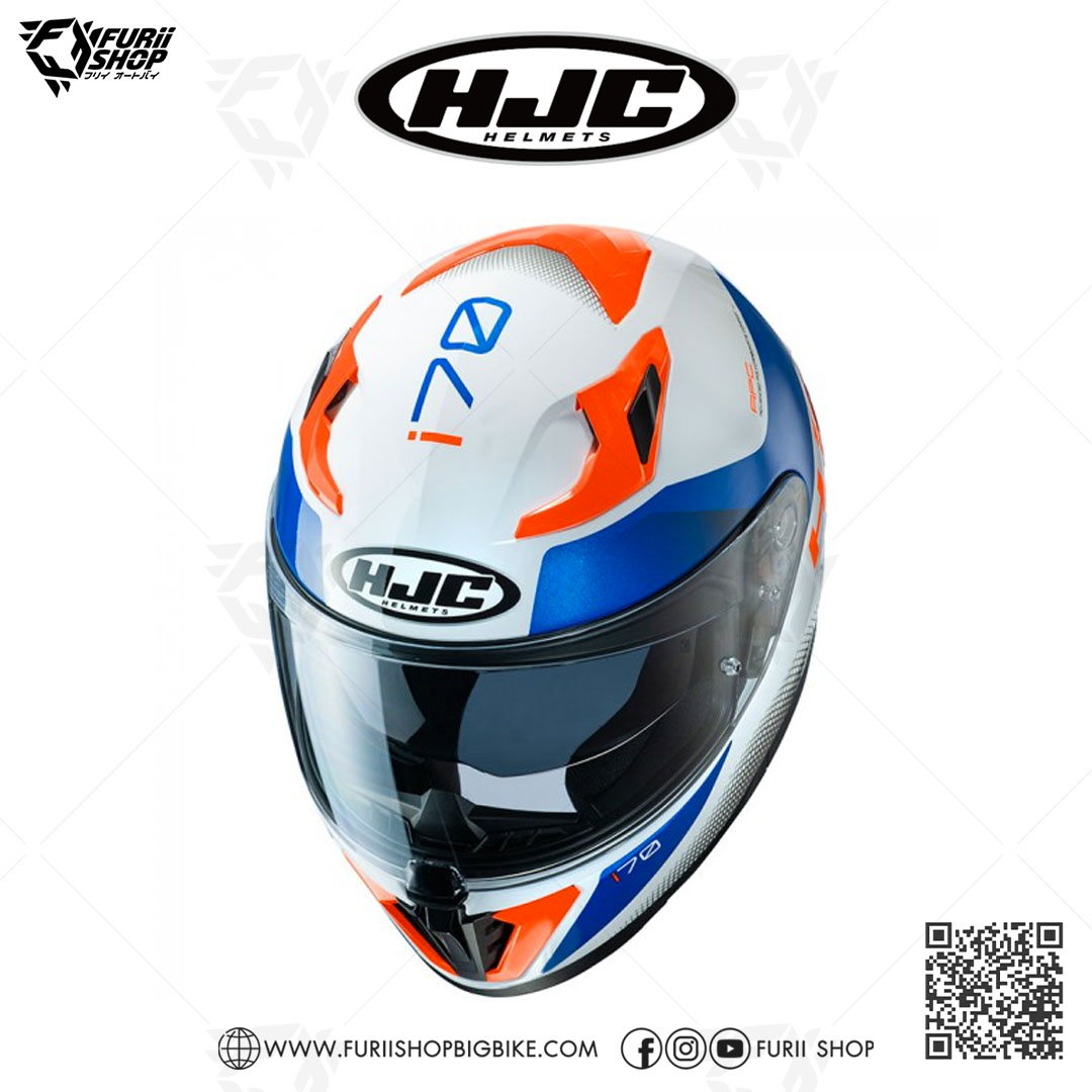 หมวกกันน็อคเต็มใบ(มีแว่นกันแดด) HJC I70 : Tas MC26H