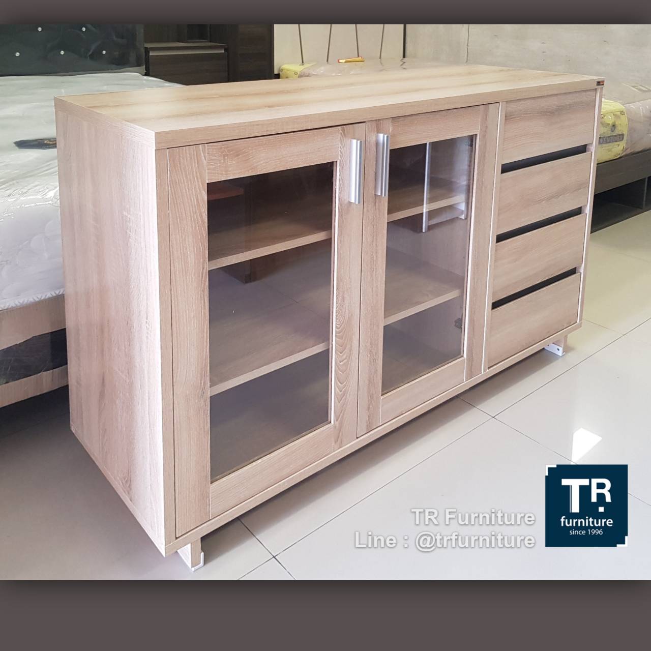 ตู้อเนกประสงค์ 120 ซม. สูง 75 ซม.