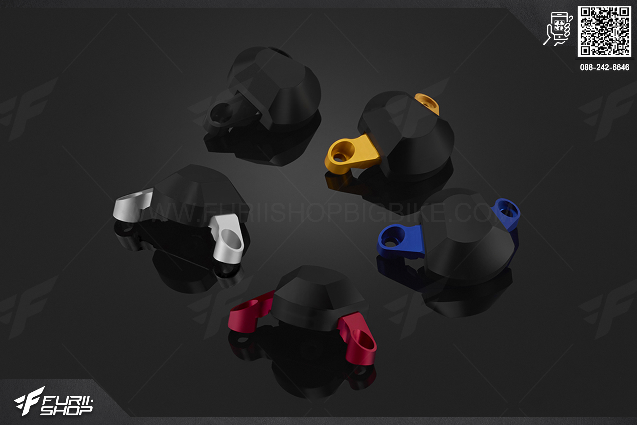 ชุดกันล้มเครื่อง กันแคร้ง Extra Engine Guard Set (Right) Biker Yamaha YZF-R15 (2014-2016)