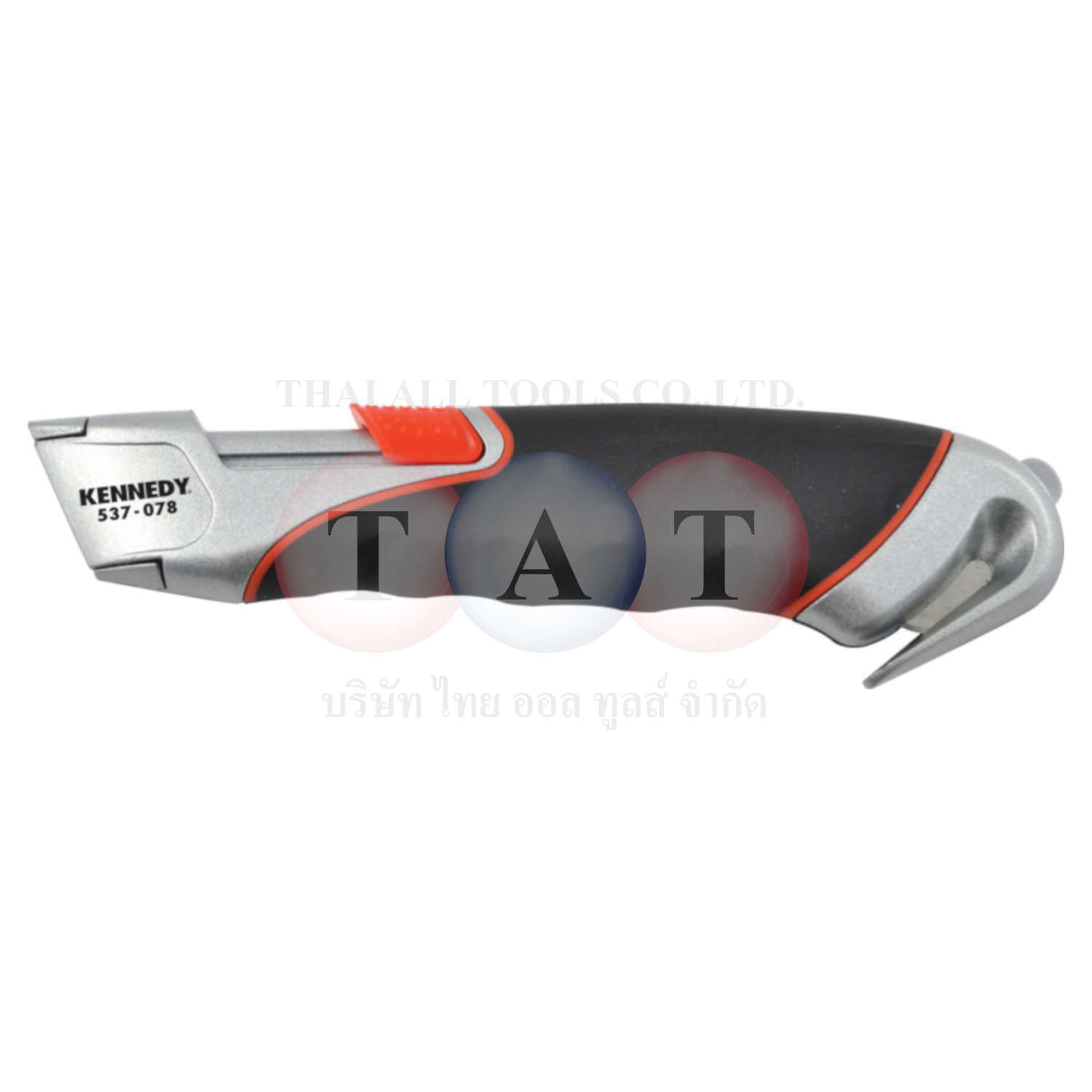มีด AUTO RETRACTABLE SAFETY KNIFE C/W STRAP/TAPE CUTTER KENNEDY