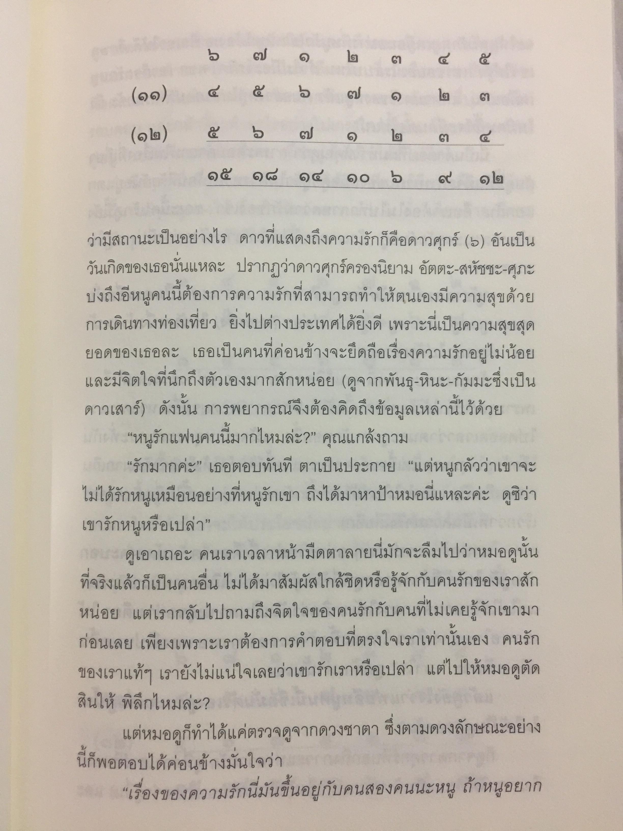 ทายชีวิตคู่ด้วยเลข 7 ตัว. ทำนายเนื้อคู่ดูชีวิตรักด้วยหลักล้ำลึกวิชาเลข 7 ตัว ผู้เขียน ศ.ดุสิต 0 กก.