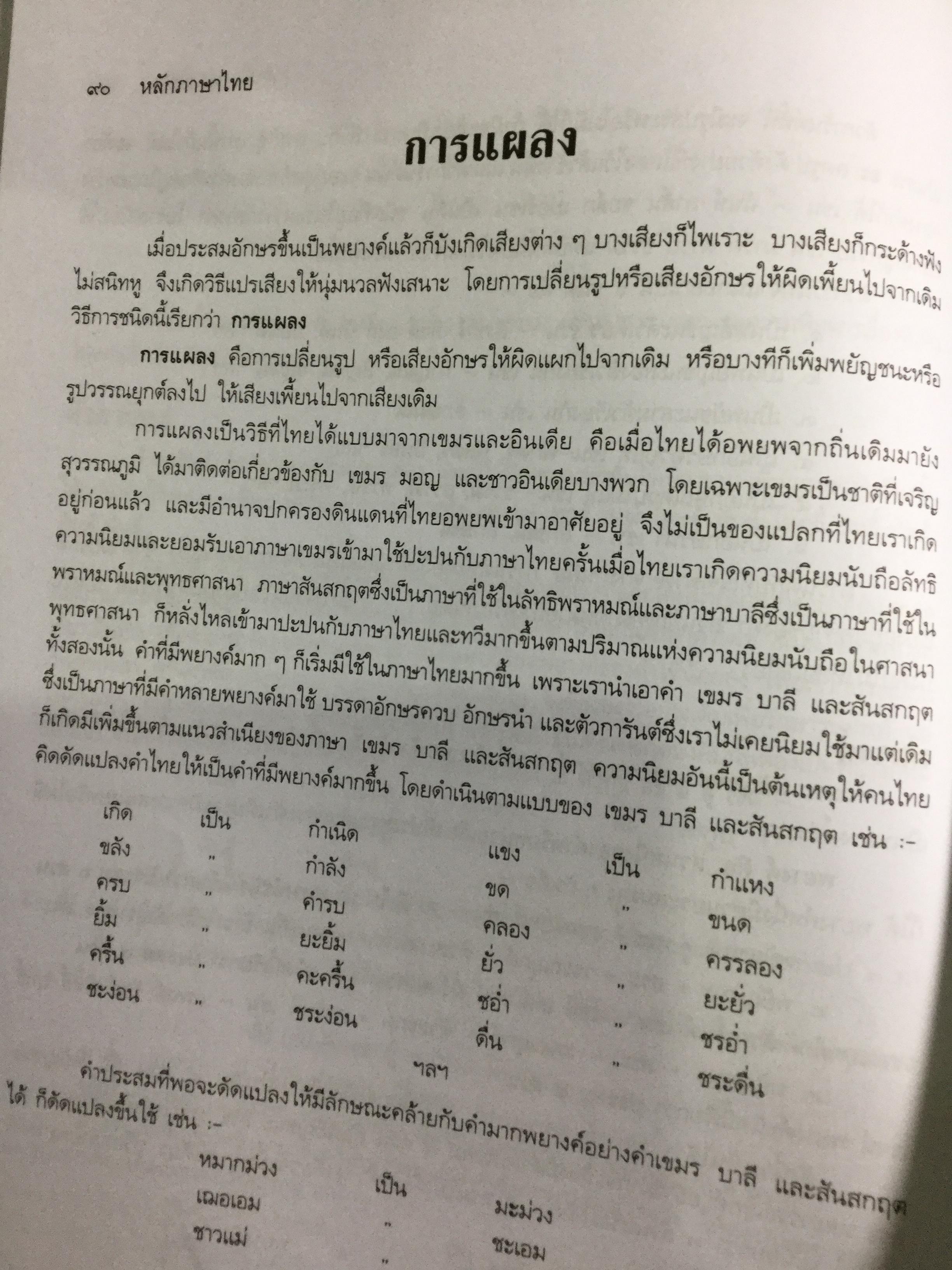 หลักภาษาไทย. ผู้เขียน กำชัย ทองหล่อ 4,500 กรัม