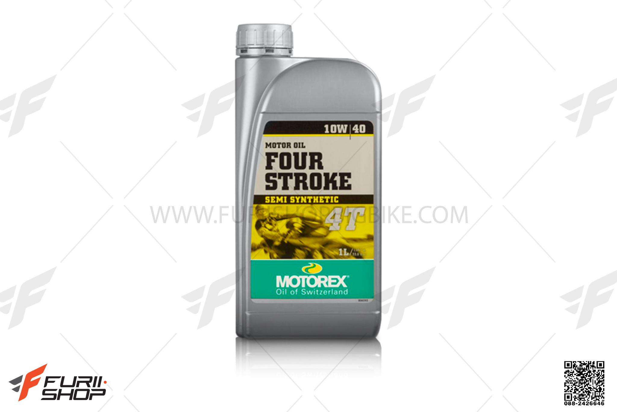 น้ำมันเครื่องมอเตอร์ไซค์ MOTOREX FOUR STROKE SAE 10W/40 สำหรับมอเตอร์ไซค์ บิ๊กไบค์