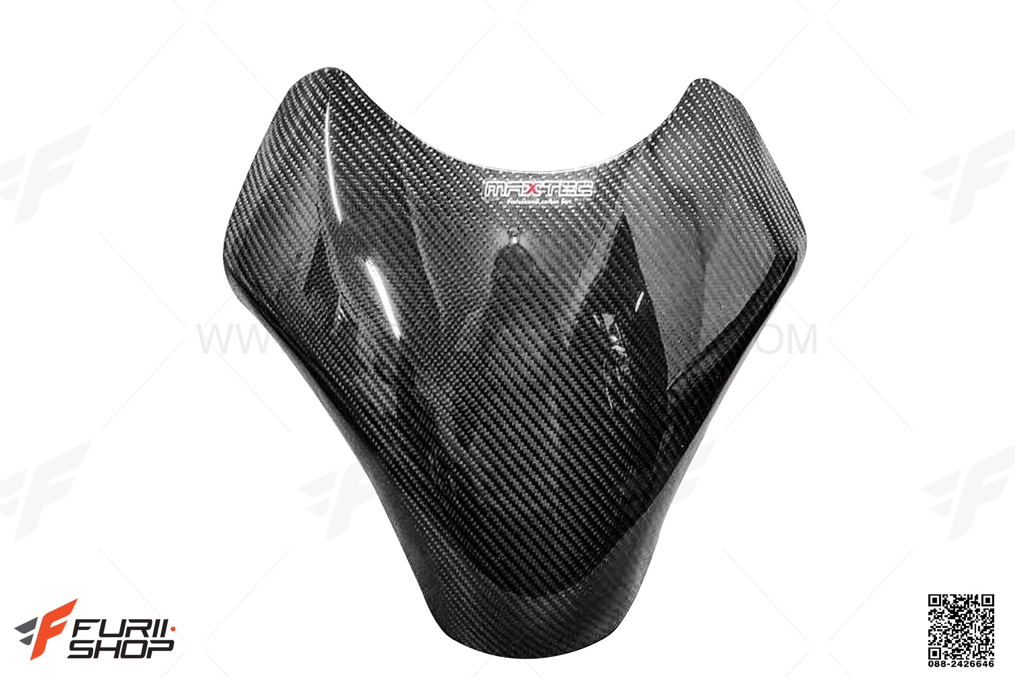ครอบถังเพรียวเคฟล่า MAXTECH FOR KAWASAKI ER-6N/NINJA650