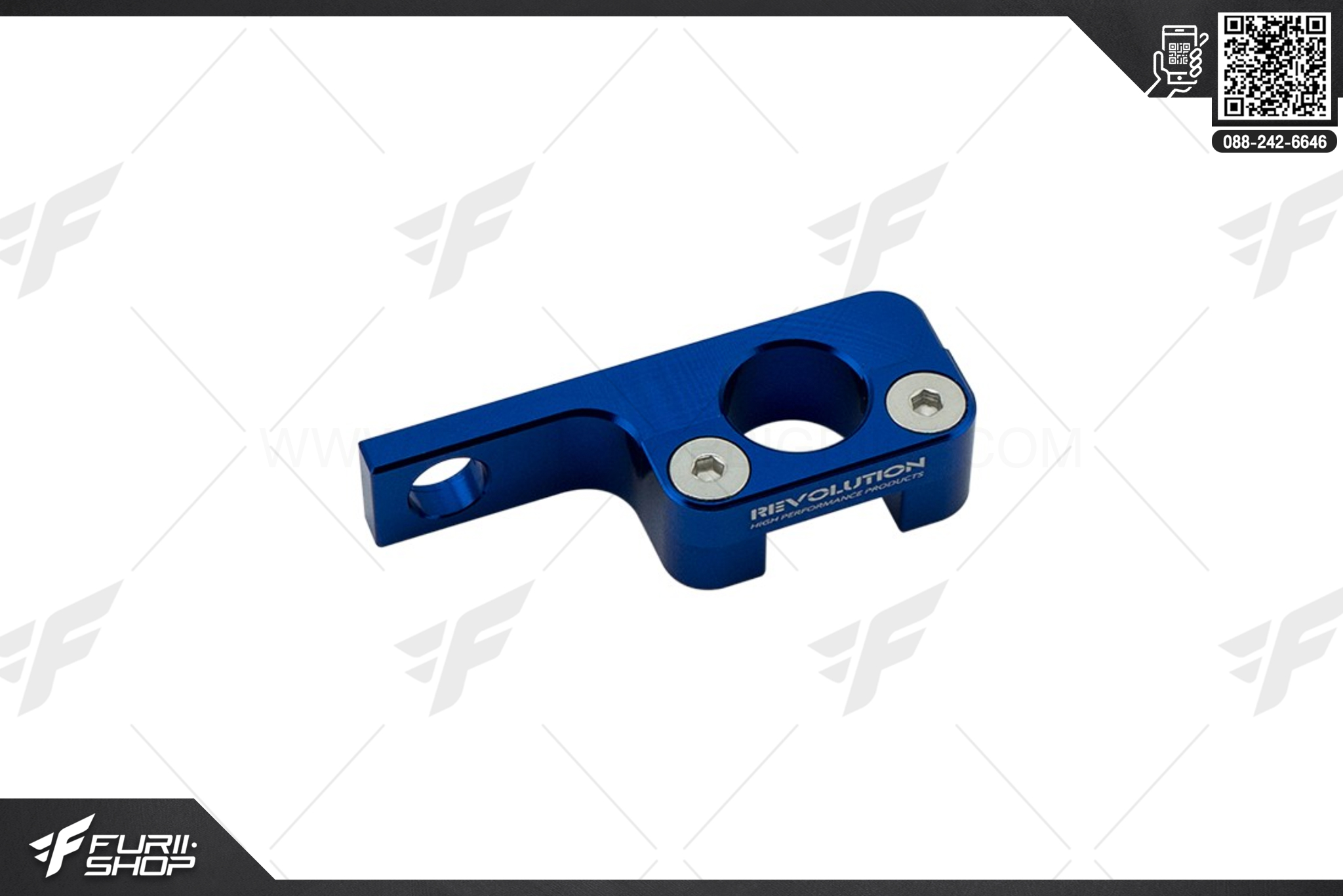 ตัวรัดสายดิสเบรคหน้า 1 สาย Revolution For Honda Forza350 2020