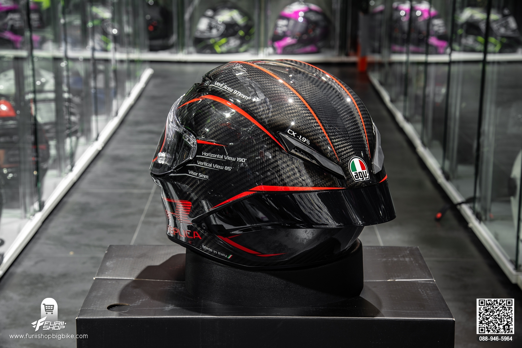 หมวกกันน็อค AGV Pista GPRR performance