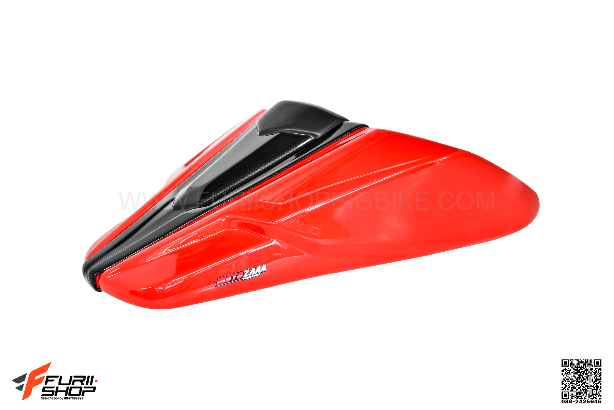 ครอบเบาะท้าย MOTOZAAA สีแดง FOR HONDA CB650F/CBR650F