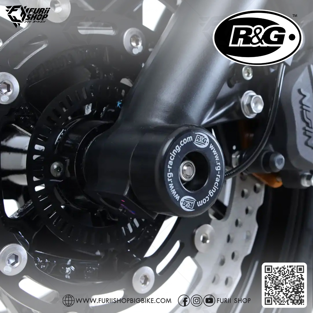 กันล้มหน้า R&G Front Protector : for Kawasaki Ninja650 / Z650 2020