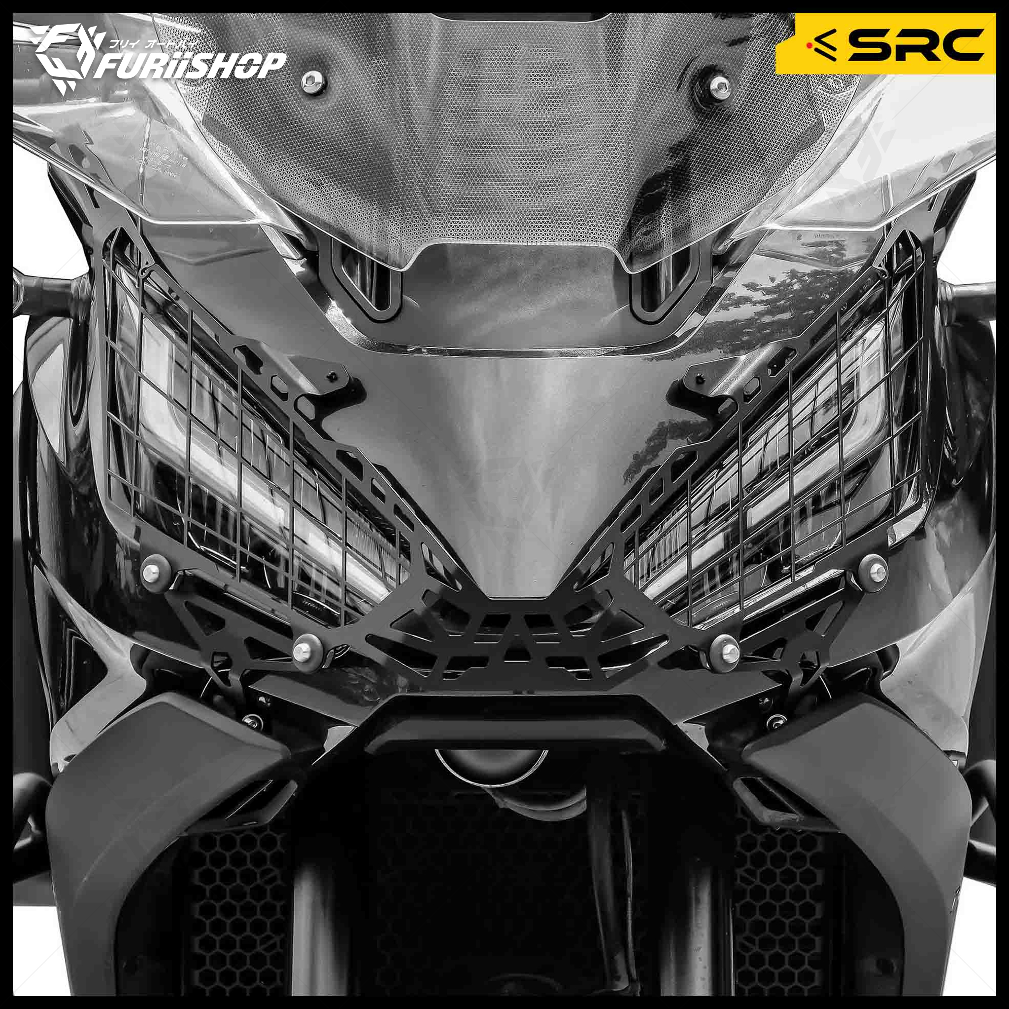 การ์ดไฟหน้า HEADLIGHT GUARD SRC FOR HONDA NT1100 (DCT)