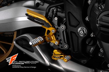 เกียร์โยง BIKERS สีดำทอง FOR HONDA CB650F/CBR650F