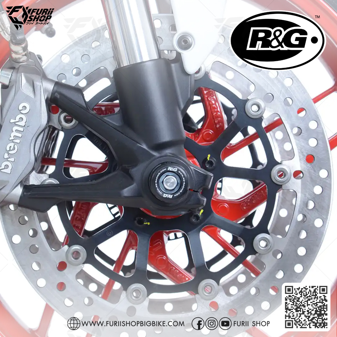 กันล้มหน้า R&G Front Protector : for Ducati Monster 1200/821