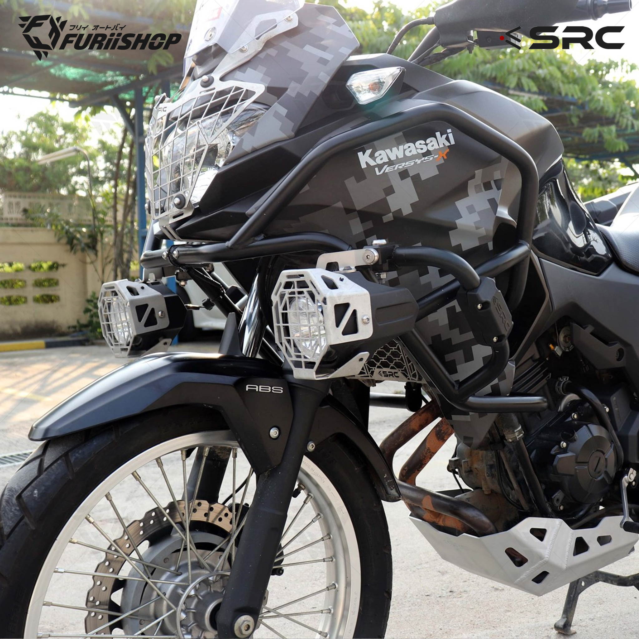SRC แคสบาร์ CRASH BAR TOURER For Kawasaki Versys X300