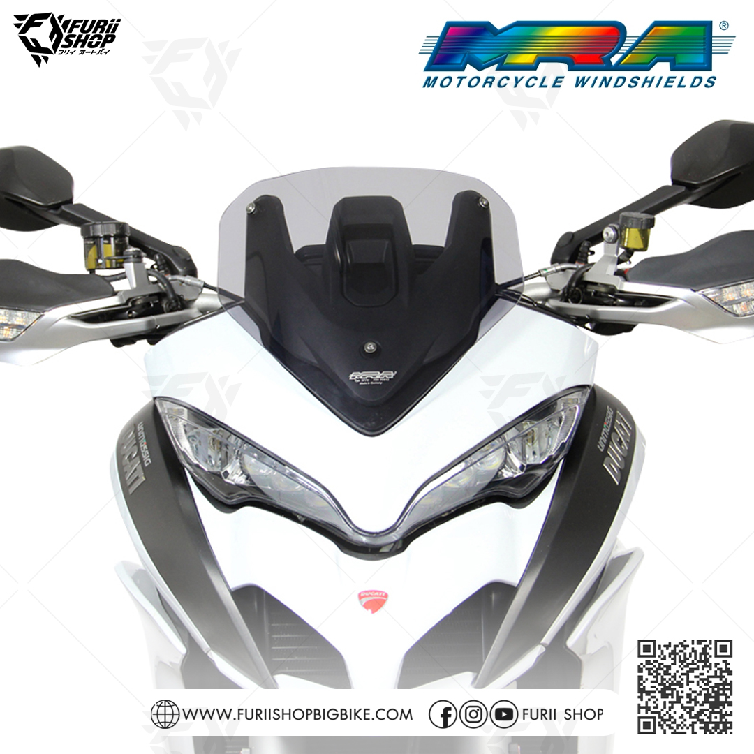 ชิลด์ MRA Windshield Racing : for Ducati Multistrada Enduro 1200 2016-2017