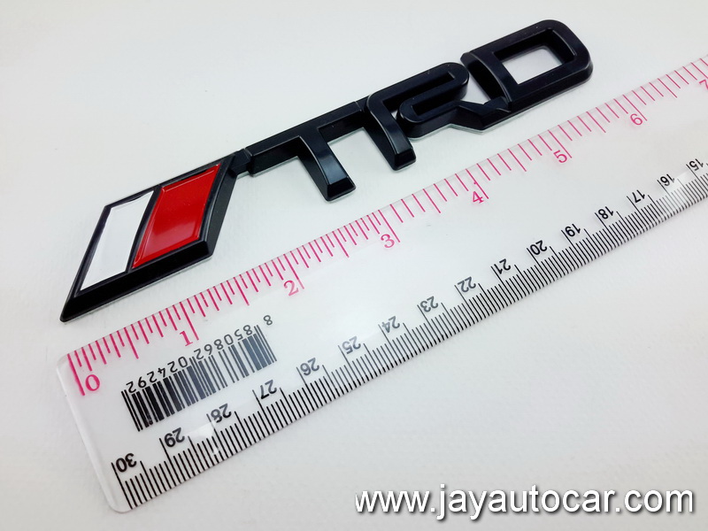 LOGO TOYOTA TRD สีดำ