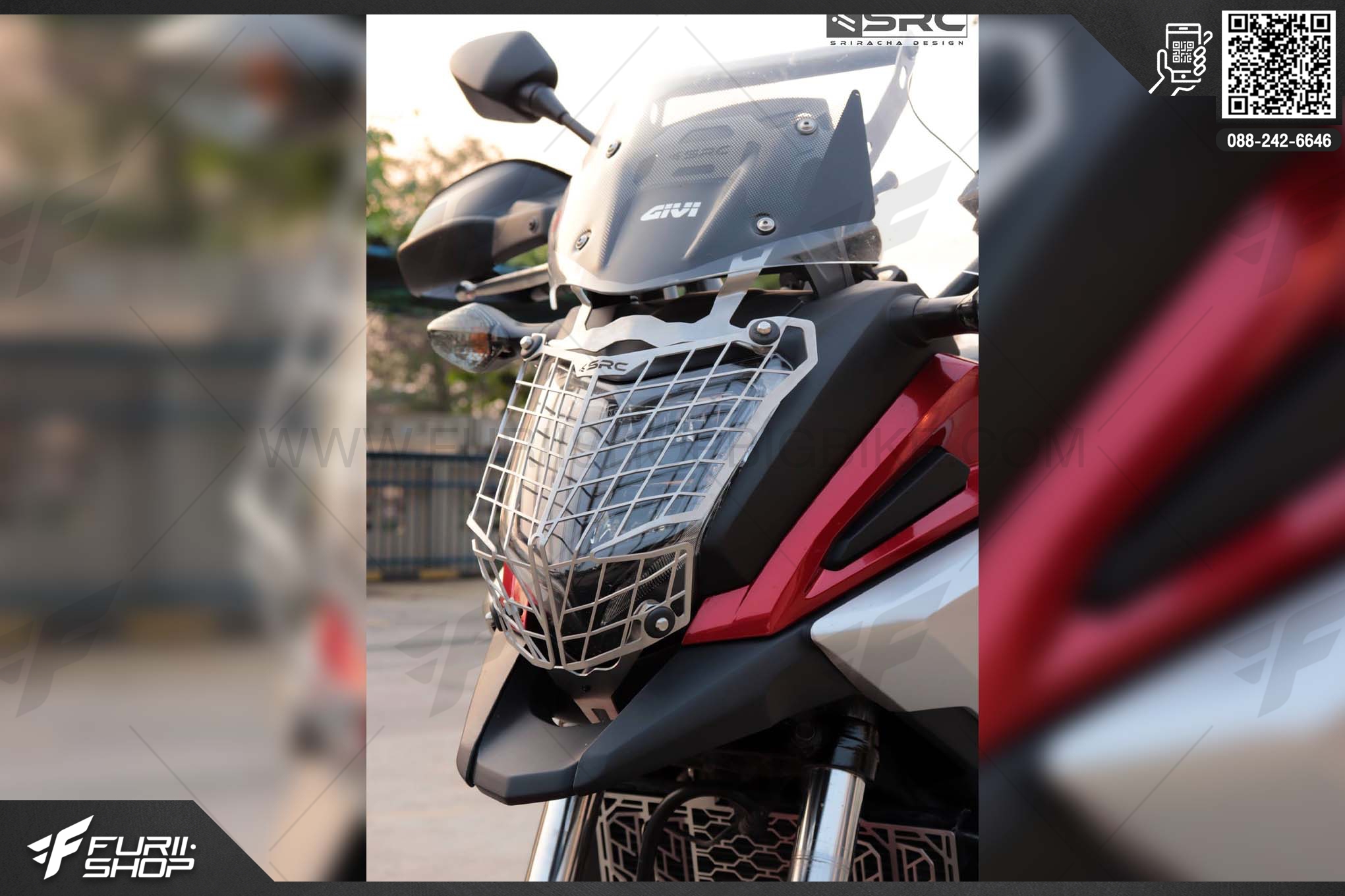 การ์ดไฟหน้า SRC FOR HONDA NC750 2016-2019