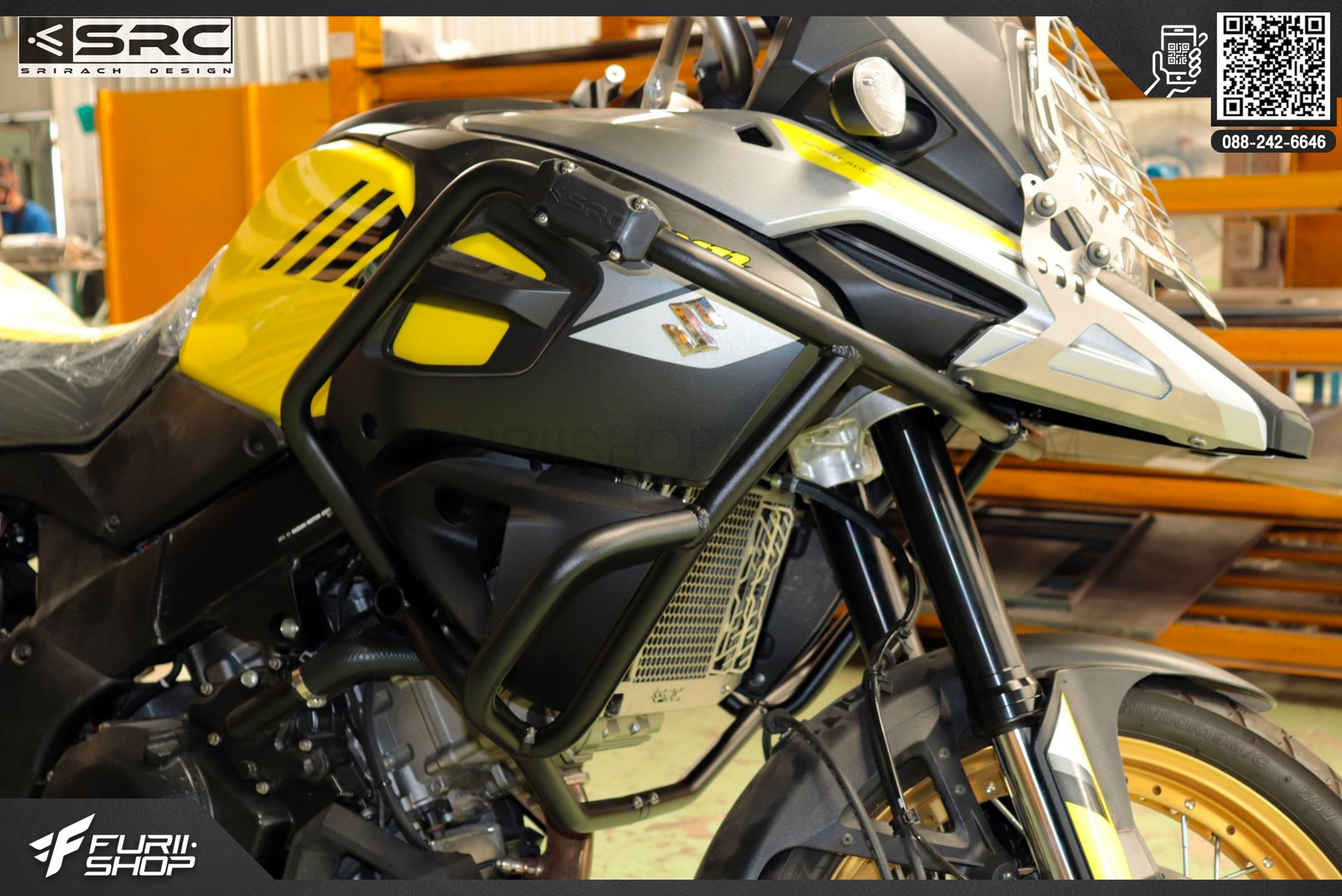 แคชบาร์ SRC Suzuki V-Strom 650 ปี 2017