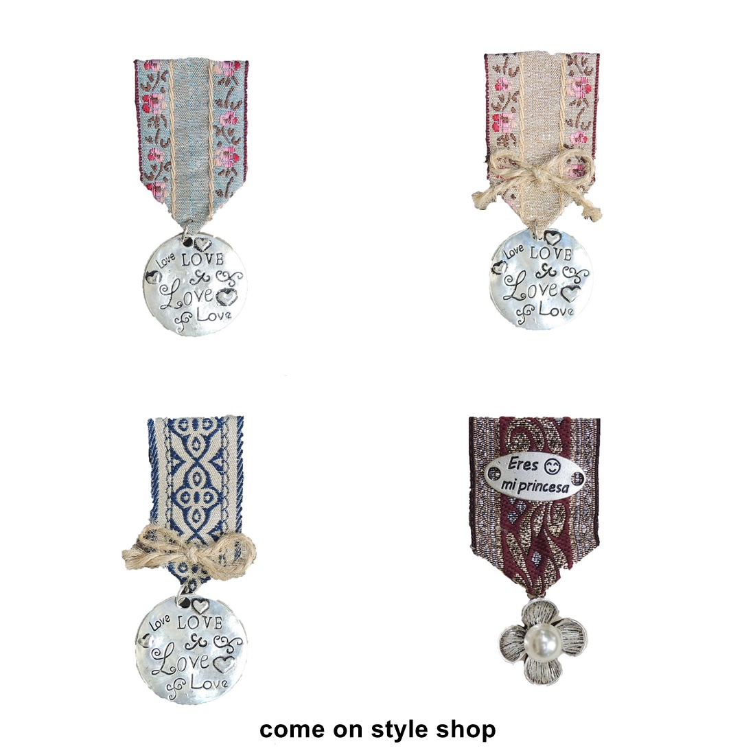 เข็มกลัดยศทหาร เหรียญ เข็มกลัดแฟชั่น พังค์ ร็อค คอสเพลย์ Army Brooch Pin Badge Medal Military Rock Punk