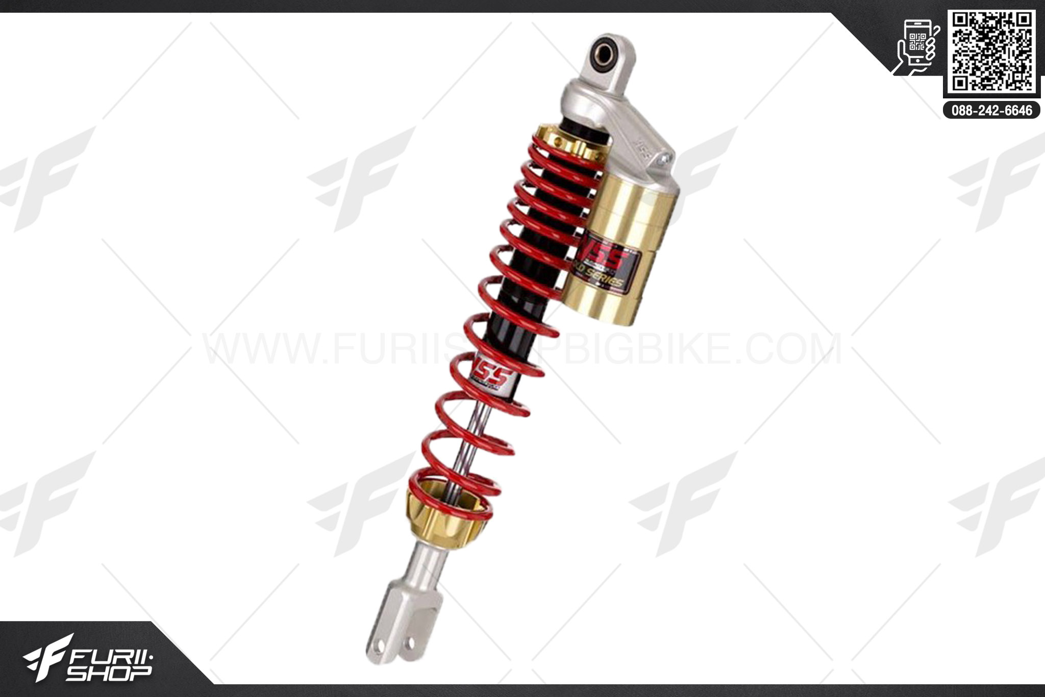 โช้คหลัง YSS TG302-430T-01-853 G-Sport GOLD SERIES Honda Forza300 2018