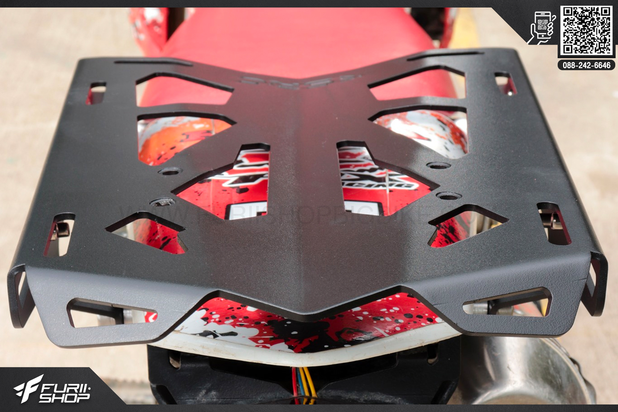 แร็คหลัง SRC HONDA CRF250 M / L / RALLY (STEEL)