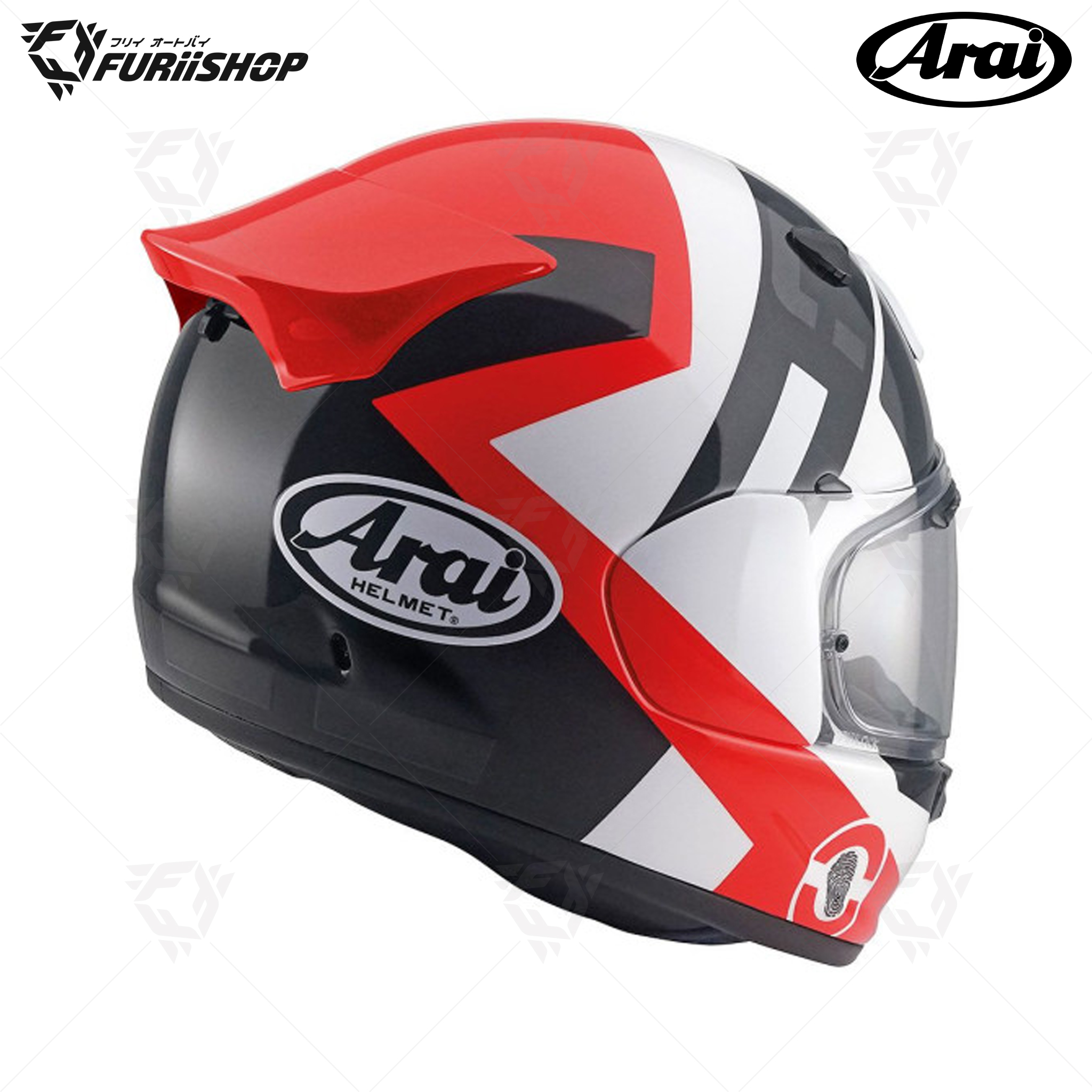 หมวกกันน็อคเต็มใบ Arai : QUANTIC Space Red
