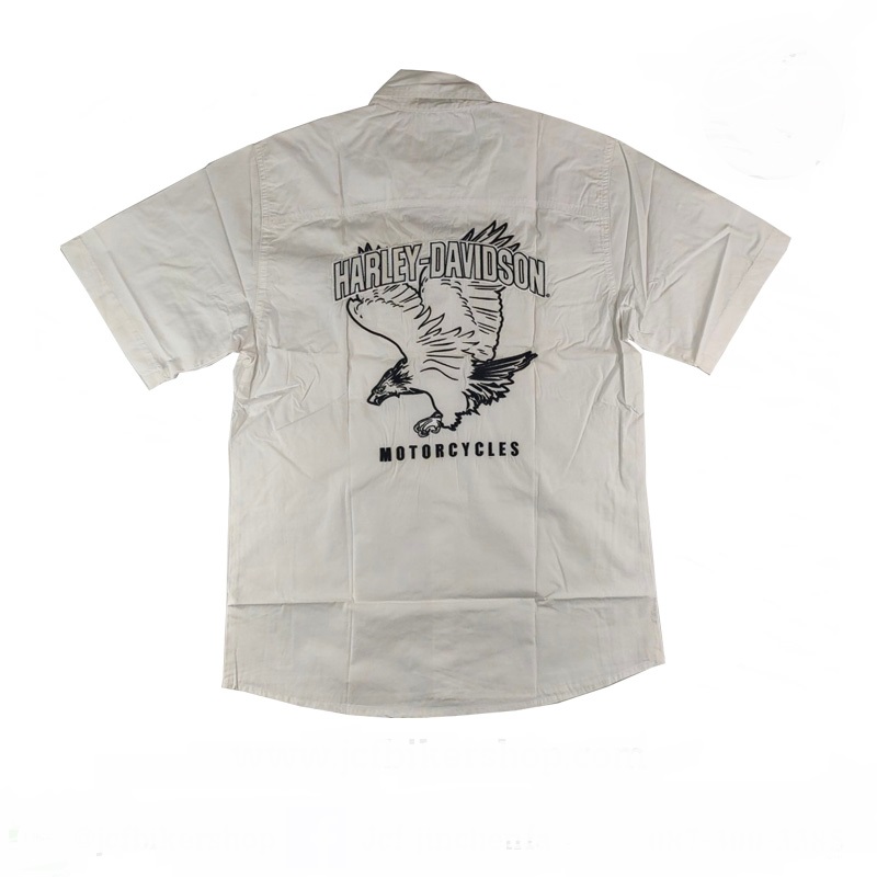 เสื้อ Shirt H-D 96403-10VM แขนสั้น ไซส์ M,XL