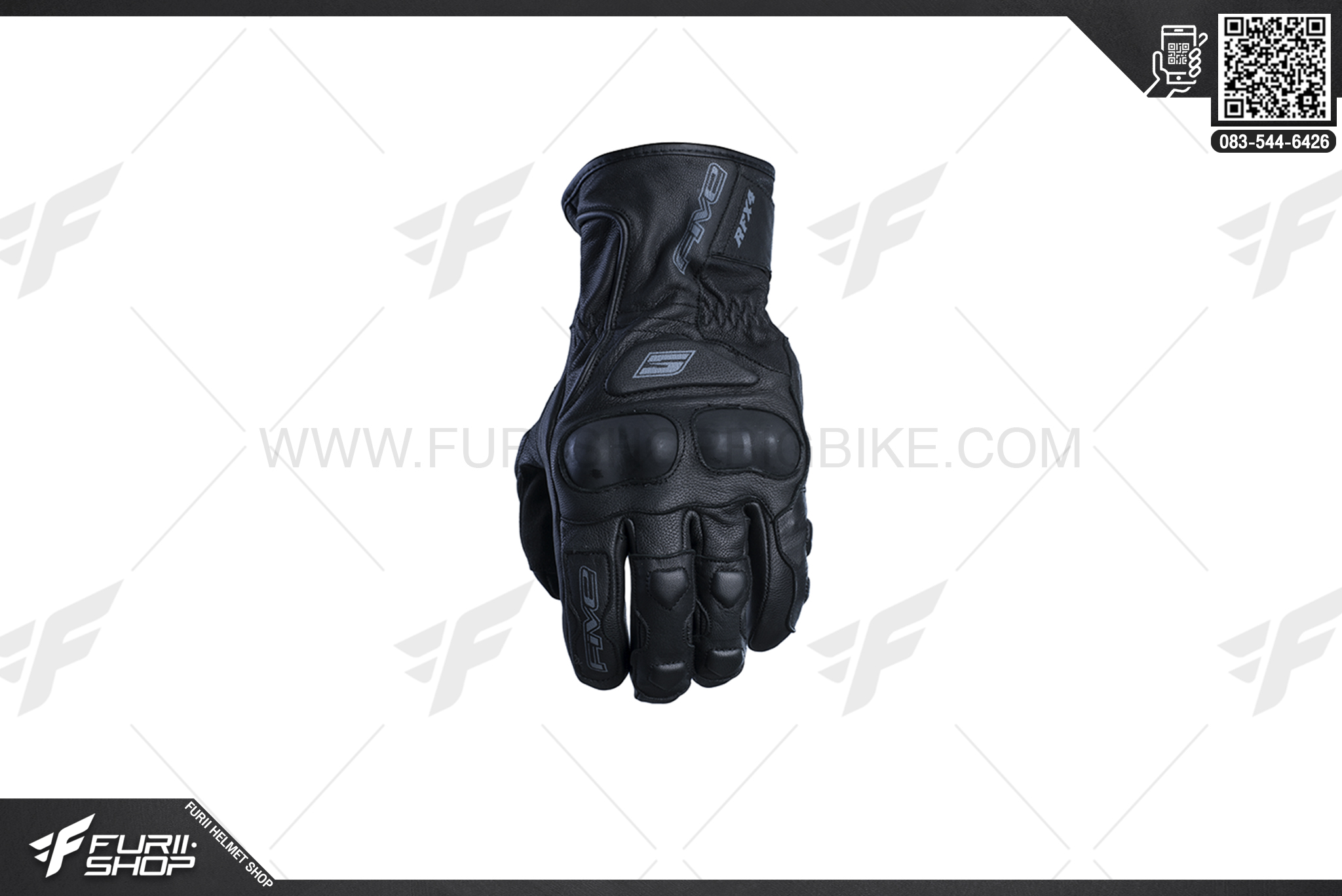 ถุงมือ Five RFX4 AIRFLOW BLACK