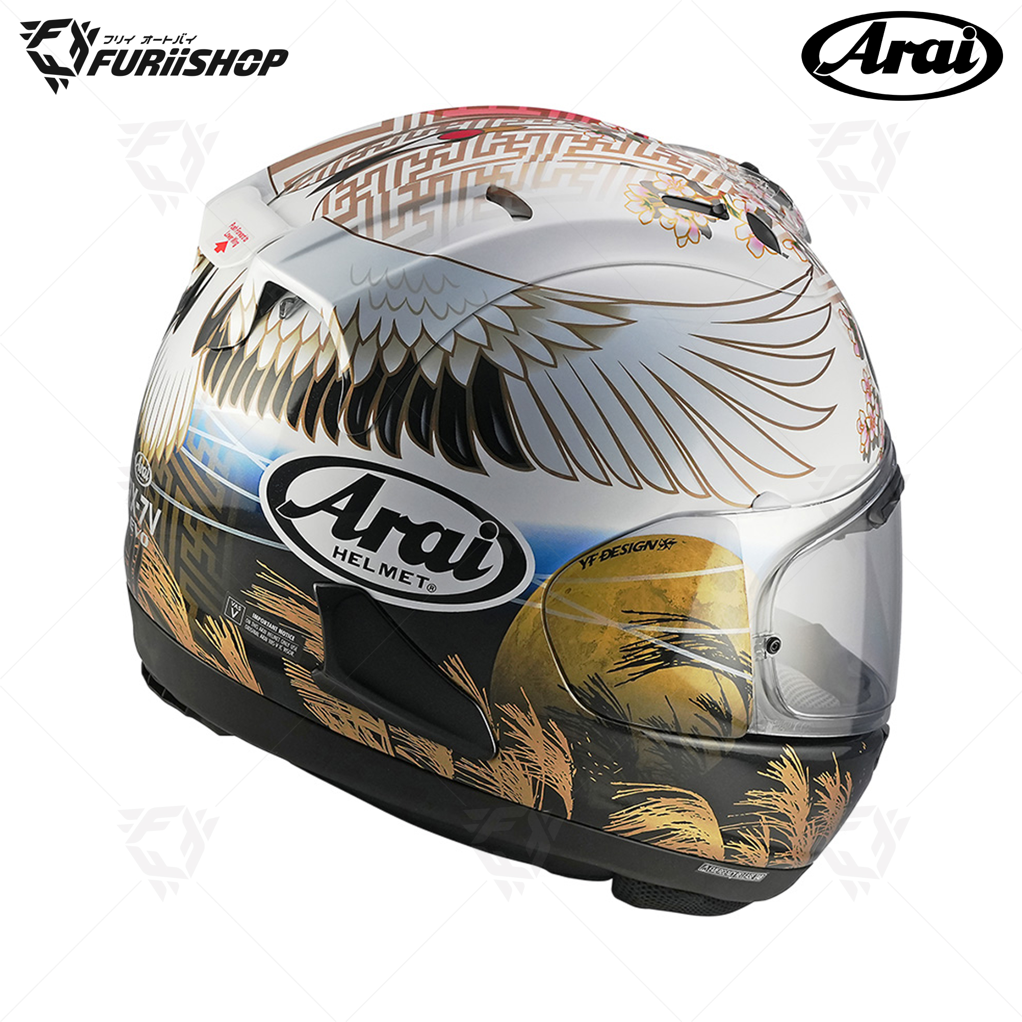 หมวกกันน็อคเต็มใบ Arai :RX-7V EVO Tsubasa