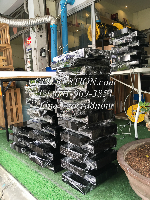 งาน อะคริลิค แปรรูป ตามแบบ April 2018 by GO CREATION