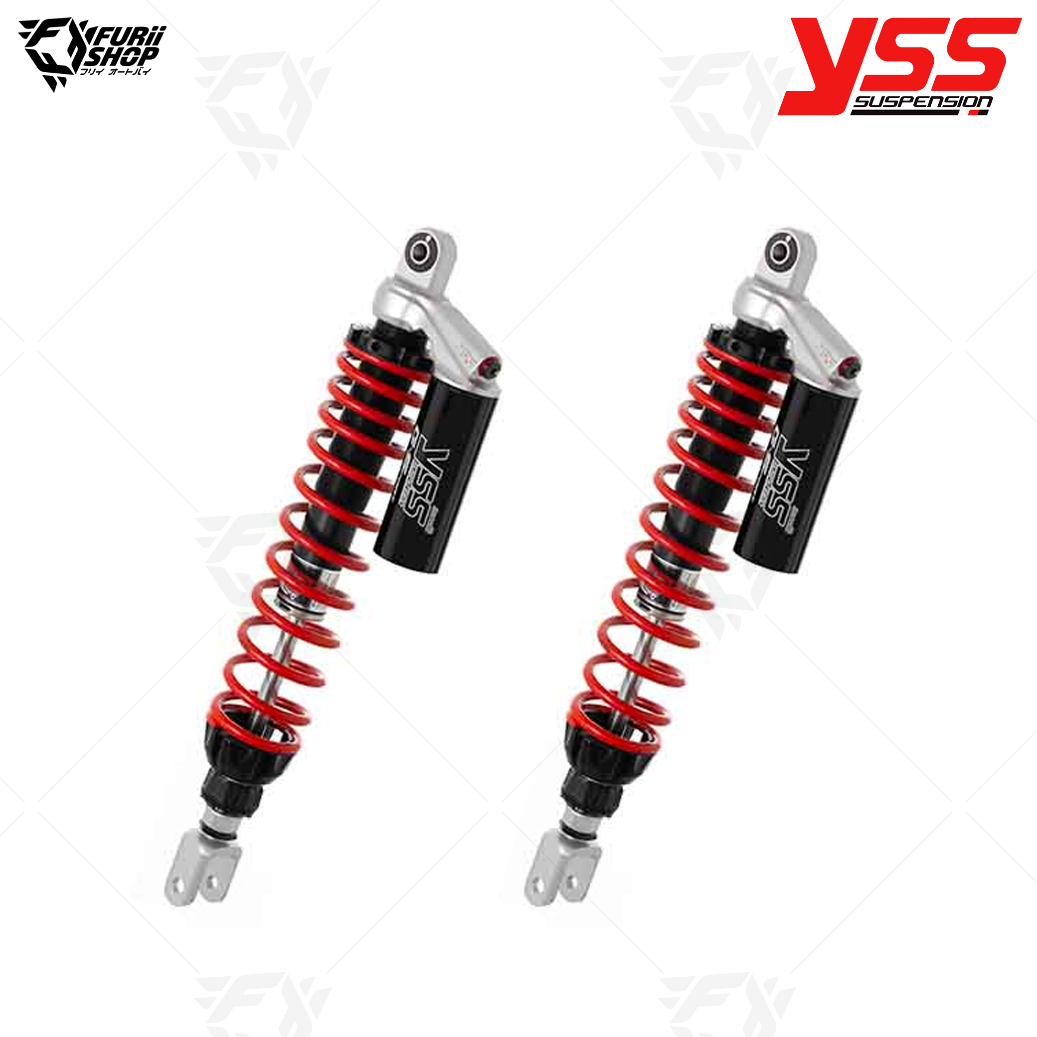โช๊คหลังแต่ง YSS G-SPORT Smooth (TG302-430TRJ-O3-858) : for Honda Forza 350 20>/Forza 300 18>