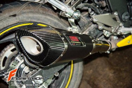 ท่อมอเตอร์ไซค์ ท่อไอเสีย Yoshimuri R11 Slipon made in Japan for ninja300 z300