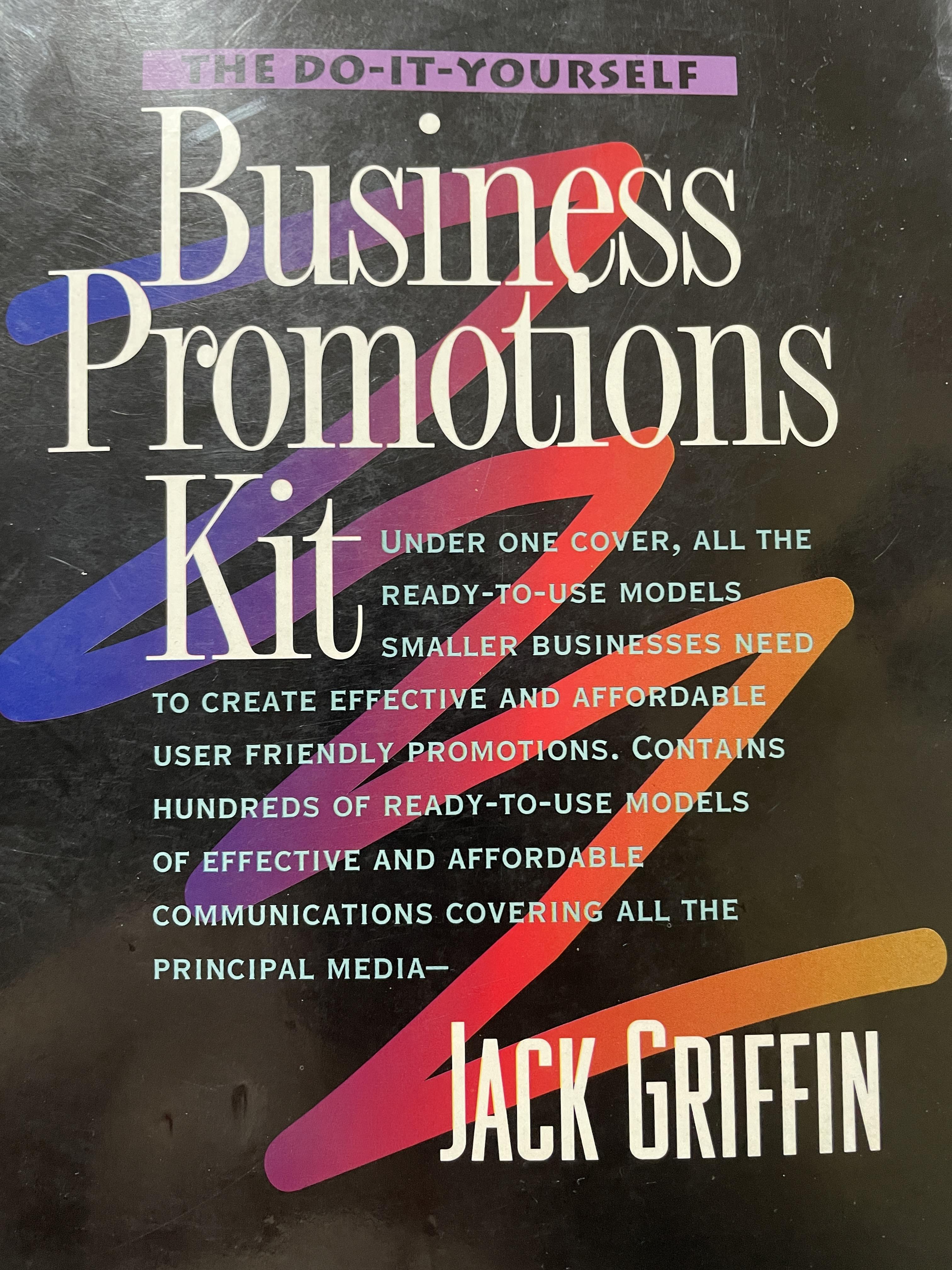 Business Promotions Kit. ผู้เขียน Jack Griffin 3 กก.