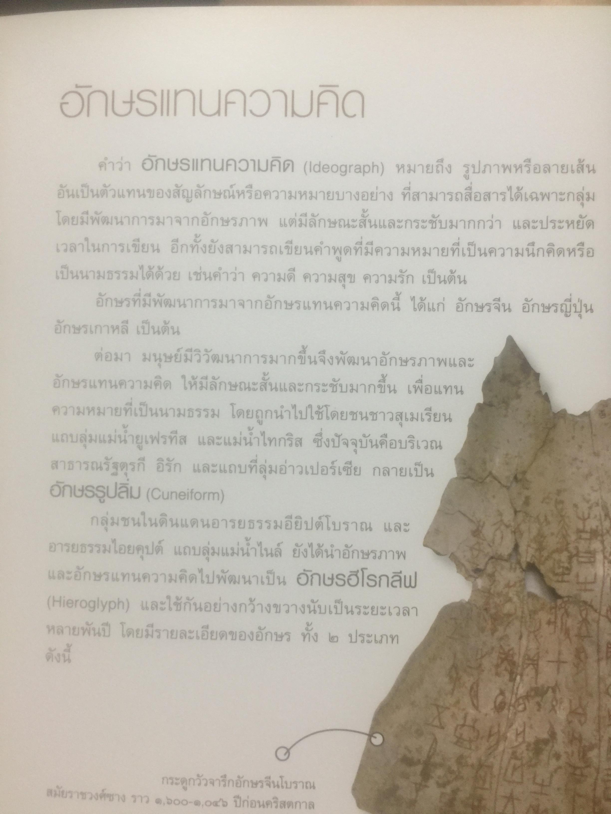 พัฒนาการของอักษรไทย. Thai scripts: A 730 year History จัดทำโดย สำนักวัฒนธรรมกีฬาและการท่องเที่ยว กรุงเทพมหานคร. 0 กก.